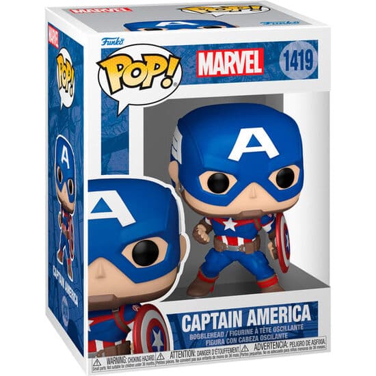 FIGURA POP MARVEL CAPITAN AMERICA CLASSICS