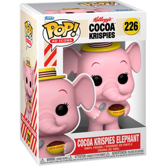 FIGURA POP KELLOGGS COCOA KRISPIES ELEPHANT