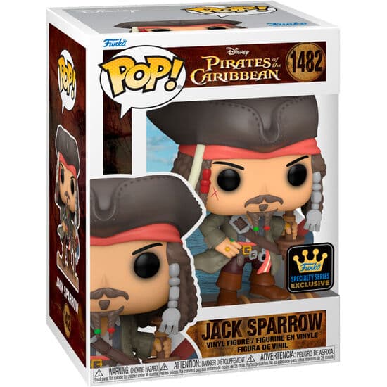 FIGURA POP PIRATAS DEL CARIBE JACK SPARROW EXCLUSIVE