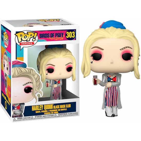 FUNKO POP HEROES! HARLEY QUINN 303 – BLACK MASK CLUB