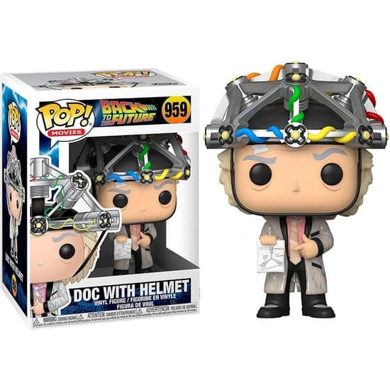 FUNKO POP! DOC WITH HELMET 959 – BACK TO THE FUTURE