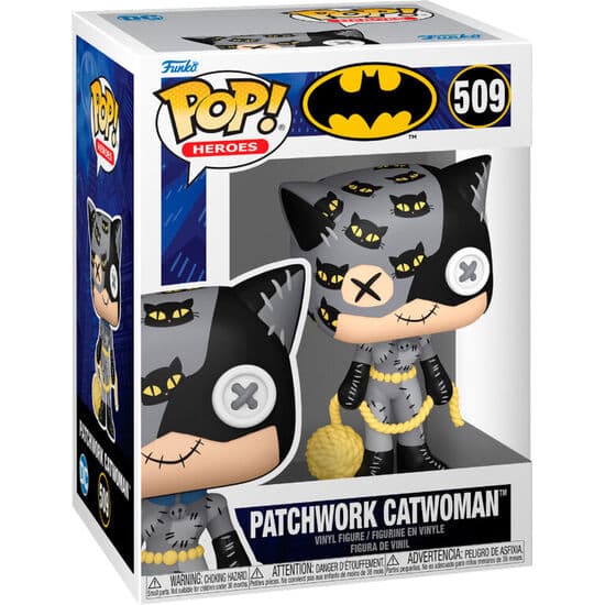 FIGURA POP DC COMICS PATCHWORK CATWOMAN
