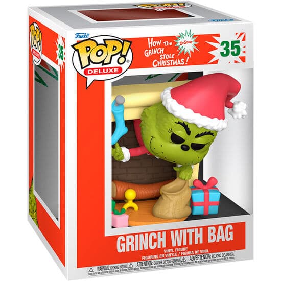 FIGURA POP DELUXE THE GRINCH WITH BAG