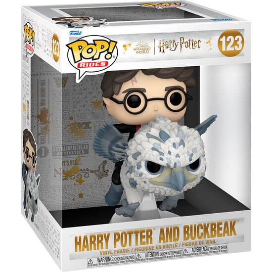 FIGURA POP RIDES DELUXE HARRY POTTER Y EL PRISIONERO DE AZKABAN – HARRY POTTER & BUCKBEAK