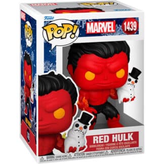 FIGURA POP MARVEL RED HULK WITH SNOWMAN