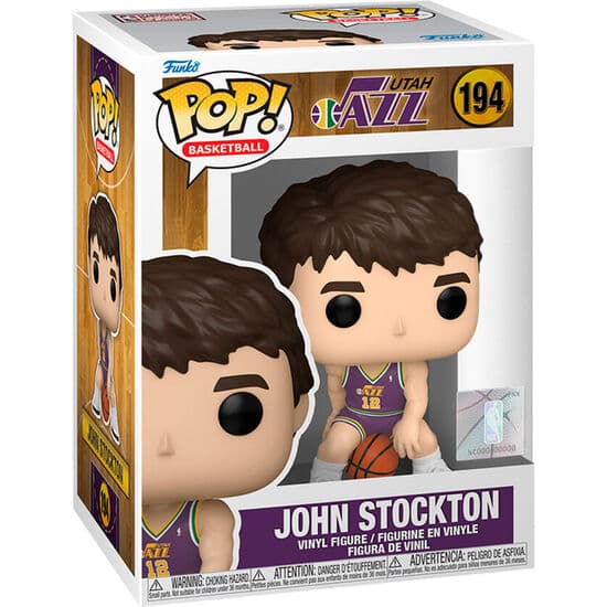 FIGURA POP NBA UTAH JAZZ JOHN STOCKTON