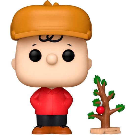 FIGURA POP PEANUTS CHARLIE BROWN WITH TREE