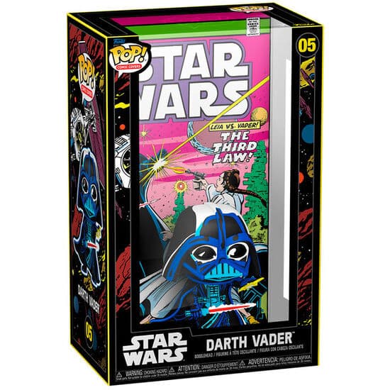 FIGURA POP COMIC COVERS STAR WARS DATH VADER