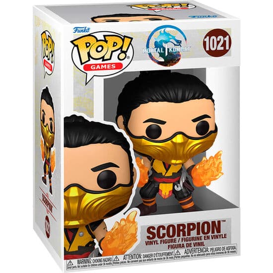 FIGURA POP MORTAL KOMBAT SCORPION