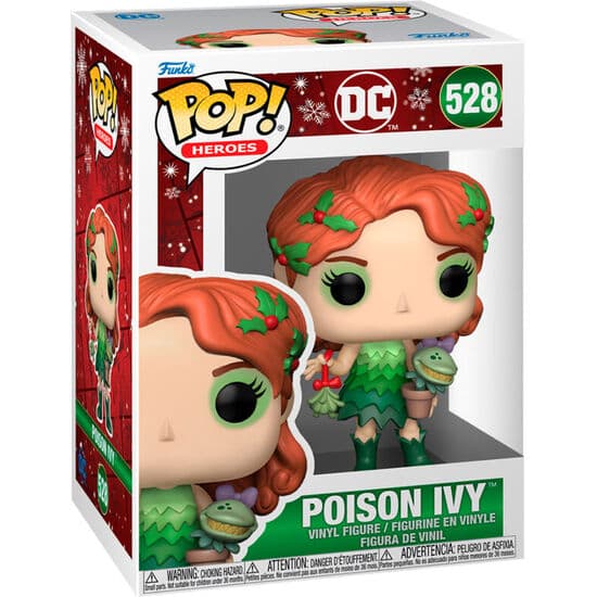 FIGURA POP DC COMICS POISON IVY HOLIDAY