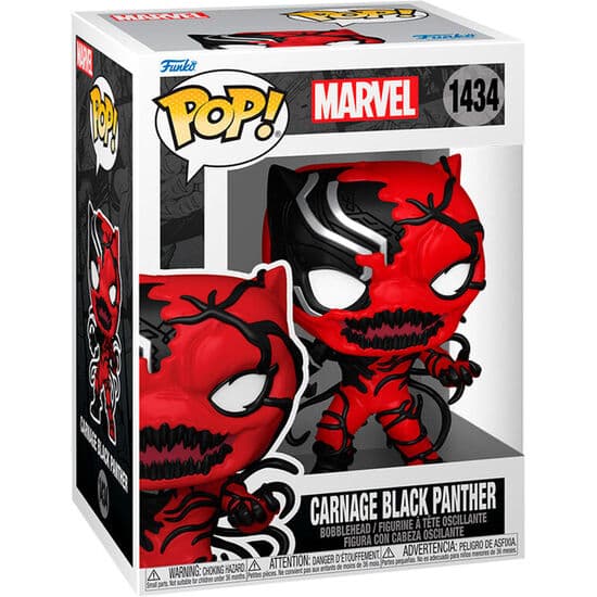 FIGURA POP MARVEL CARNAGE BLACK PANTHER