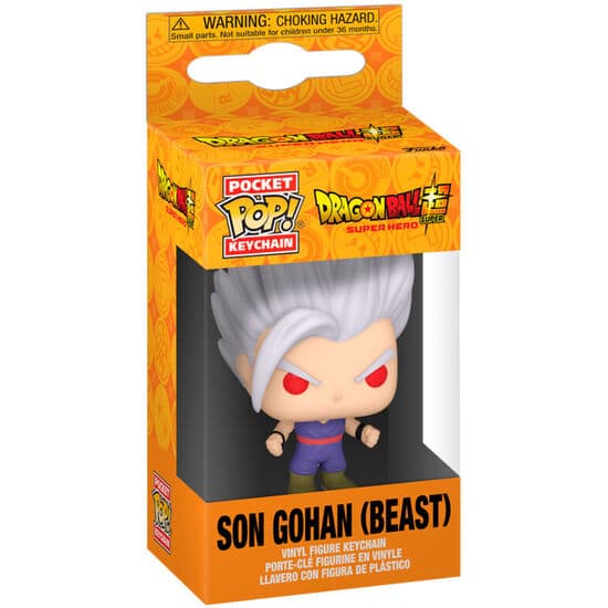 LLAVERO POCKET POP DRAGON BALL SUPER SUPER HERO GOHAN BEAST