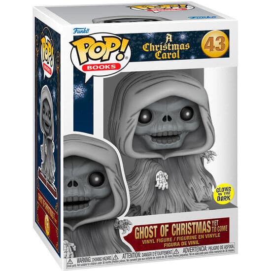 FIGURA POP CUENTO DE NAVIDAD FANTASMA DE LAS NAVIDADES FUTURAS