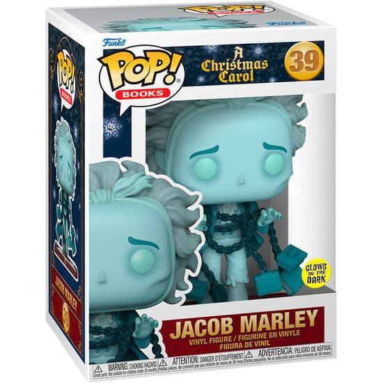 FIGURA POP CUENTO DE NAVIDAD JACOB MARLEY GLOWS