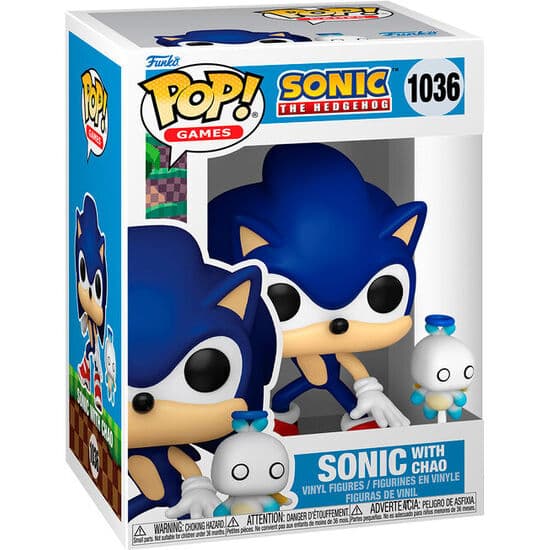 FIGURA POP SONIC THE HEDGEHOG SONIC WITH CHAO