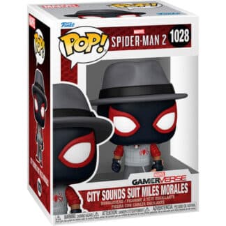 FIGURA POP MARVEL SPIDER-MAN 2 CITY SOUNDS SUIT MILES MORALES
