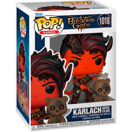 FIGURA POP BALDURS GATE KARLACH WITH CLIVE