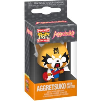 LLAVERO POCKET POP AGGRETSUKO - AGGRETSUKO WITH GUITAR