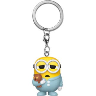 LLAVERO POCKET POP MINIONS 2 PAJAMA BOB