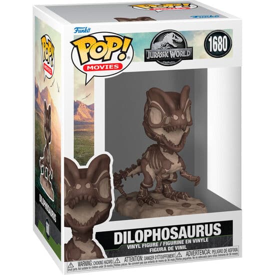 FIGURA POP JURASSIC WORLD DILOPHOSAURUS