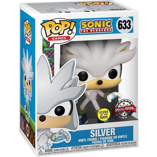 FIGURA POP SONIC THE HEDGEHOG SILVER EXCLUSIVE