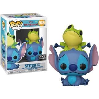 FIGURA POP DISNEY LILO & STITCH - STITCH WITH FROG EXCLUSIVE