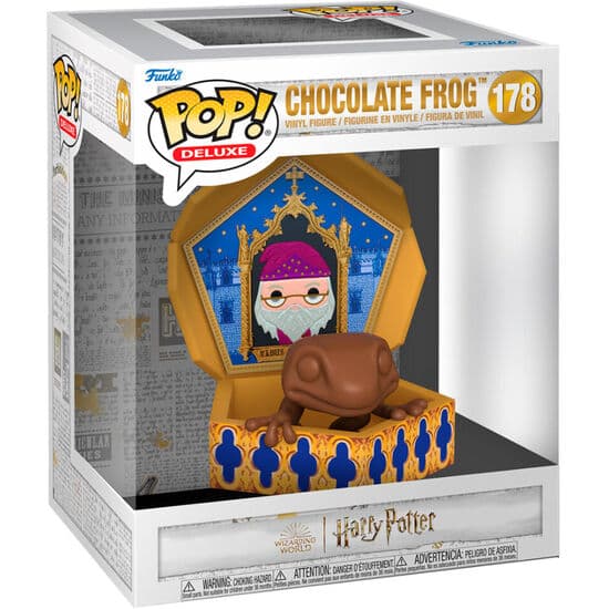 FIGURA POP DELUXE HARRY POTTER CHOCOLATE FROG