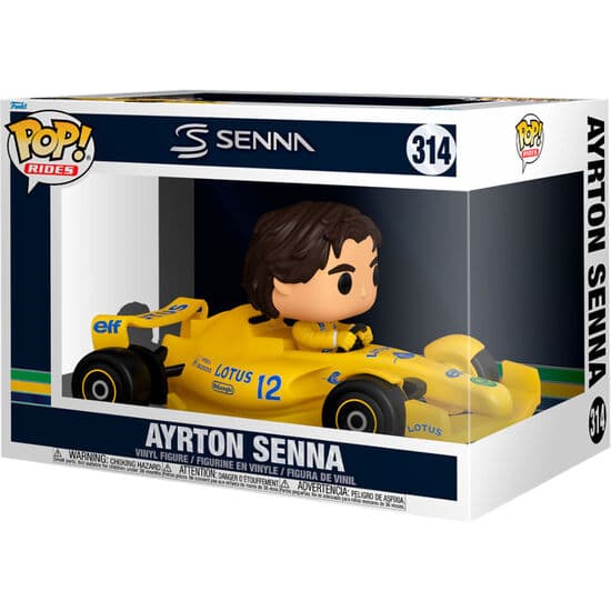 FIGURA POP RIDES SUPER DELUXE LOTUS AYRTON SENNA