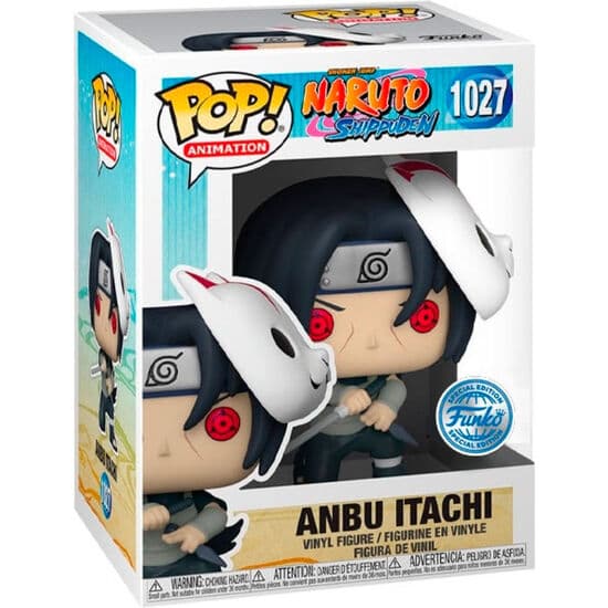 FIGURA POP NARUTO SHIPPUDEN ANBU ITACHI EXCLUSIVE