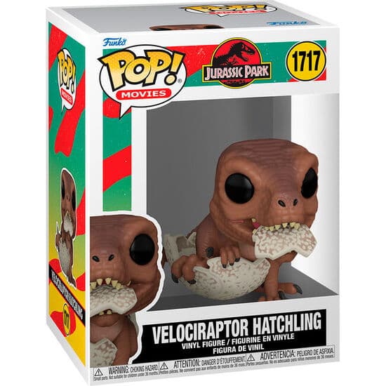 FIGURA POP JURASSIC PARK VELOCIRAPTOR HATCHLING