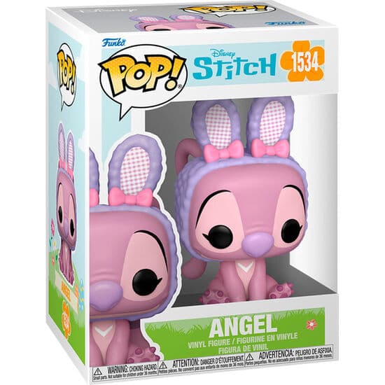 FIGURA POP DISNEY STITCH ANGEL CONEJO DE PASCUA