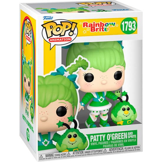 FIGURA POP LA TIERRA DEL ARCOIRIS PATTY OGREEN AND SPRITE
