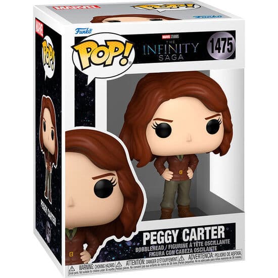 FIGURA POP MARVEL INFINITY SAGA PEGGY CARTER