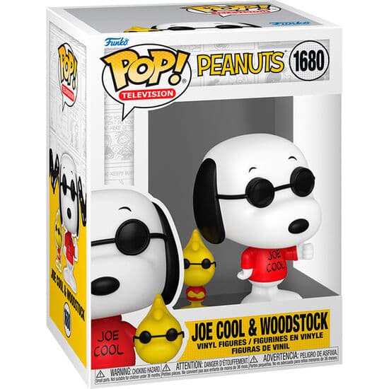 FIGURA POP SNOOPY JOE COOL & WOODSTOCK