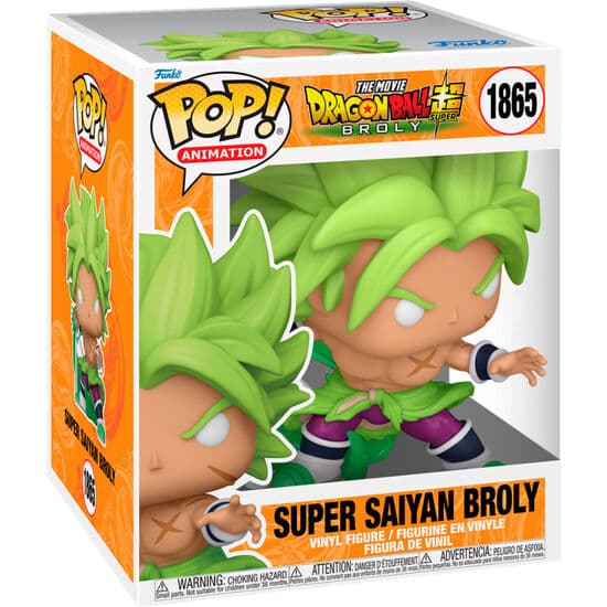 FIGURA POP SUPER DRAGON BALL SUPER BROLY SUPER SAIYAN BROLY