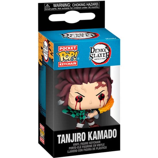 LLAVERO POCKET POP DEMON SLAYER KIMETSU NO YAIBA TANJIRO KAMADO