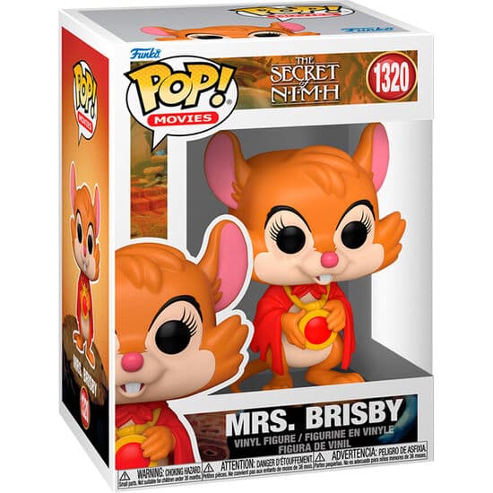 FIGURA POP NIMH EL MUNDO SECRETO MRS BRISBY