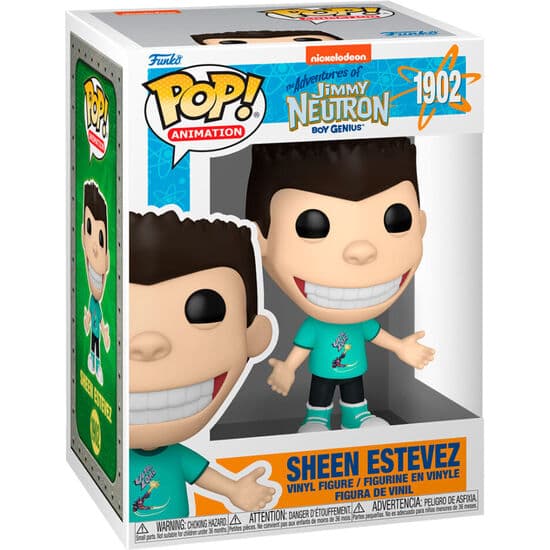 FIGURA POP THE ADVENTURES OF JIMMY NEUTRON SHEEN ESTEVEZ