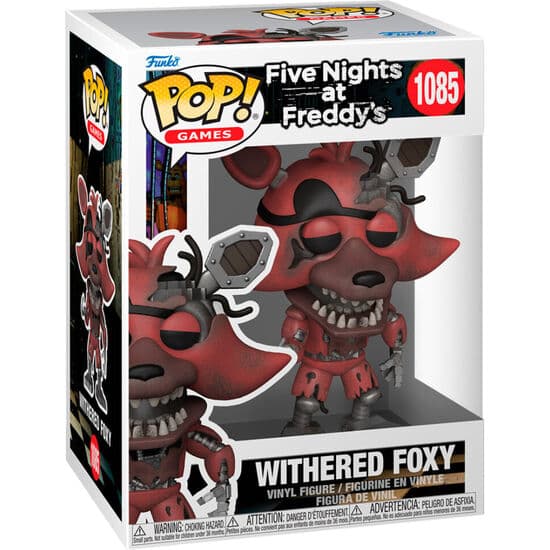 FIGURA POP FIVE NIGHTS AT FREDDYS WITHERED FOXY