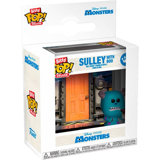 FIGURA BITTY POP DELUXE DISNEY PIXAR MONSTERS INC. SULLEY WITH BOO