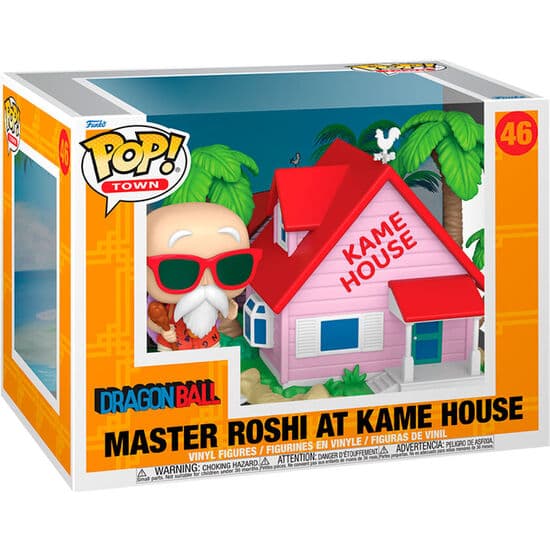 FIGURA POP TOWN DRAGON BALL MASTER ROSHI AT KAME HOUSE