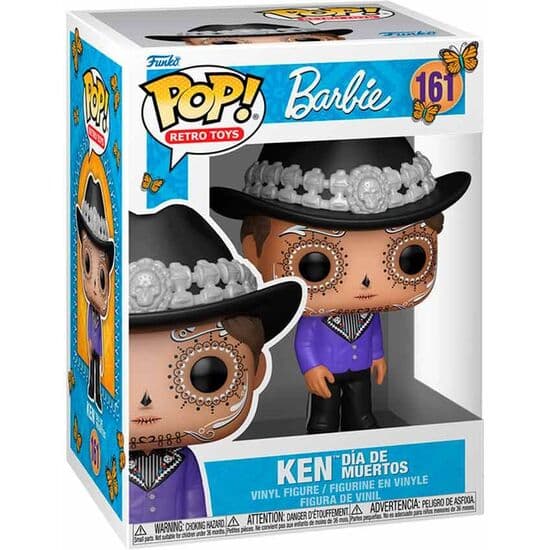 FIGURA POP BARBIE KEN DIA DE MUERTOS