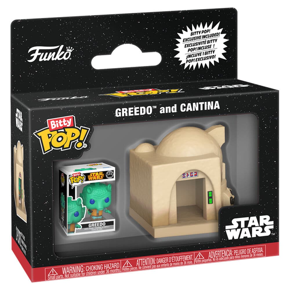Figura Bitty POP Town Star Wars Greedo and Cantina