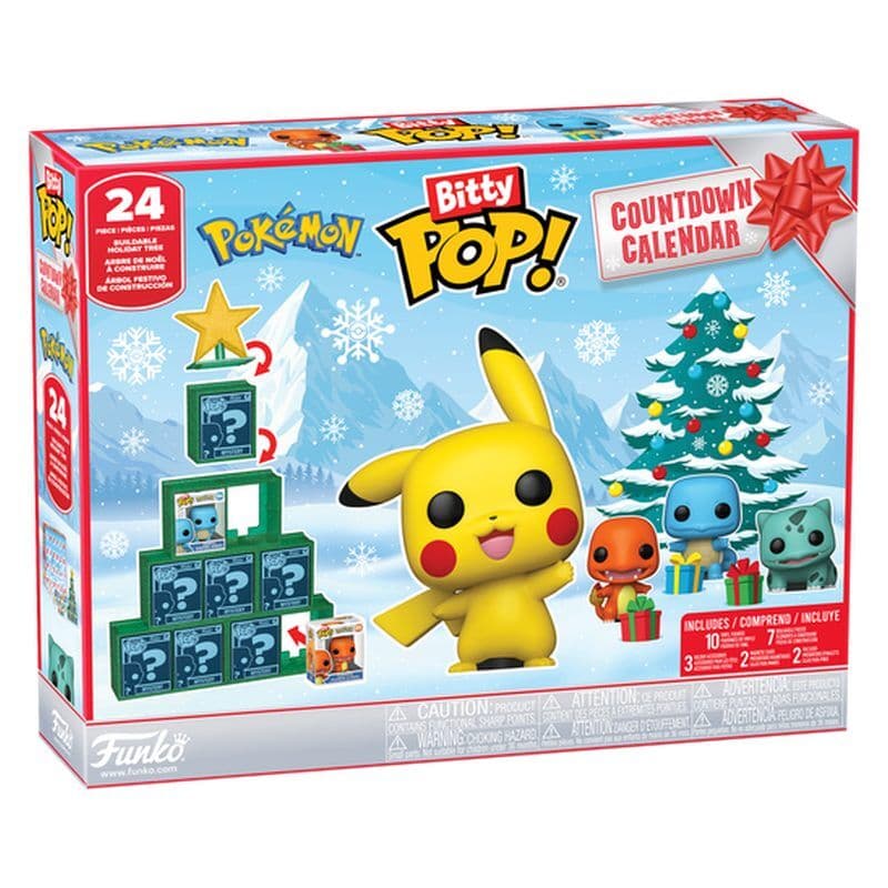 Calendario adviento Bitty Pop Pokemon