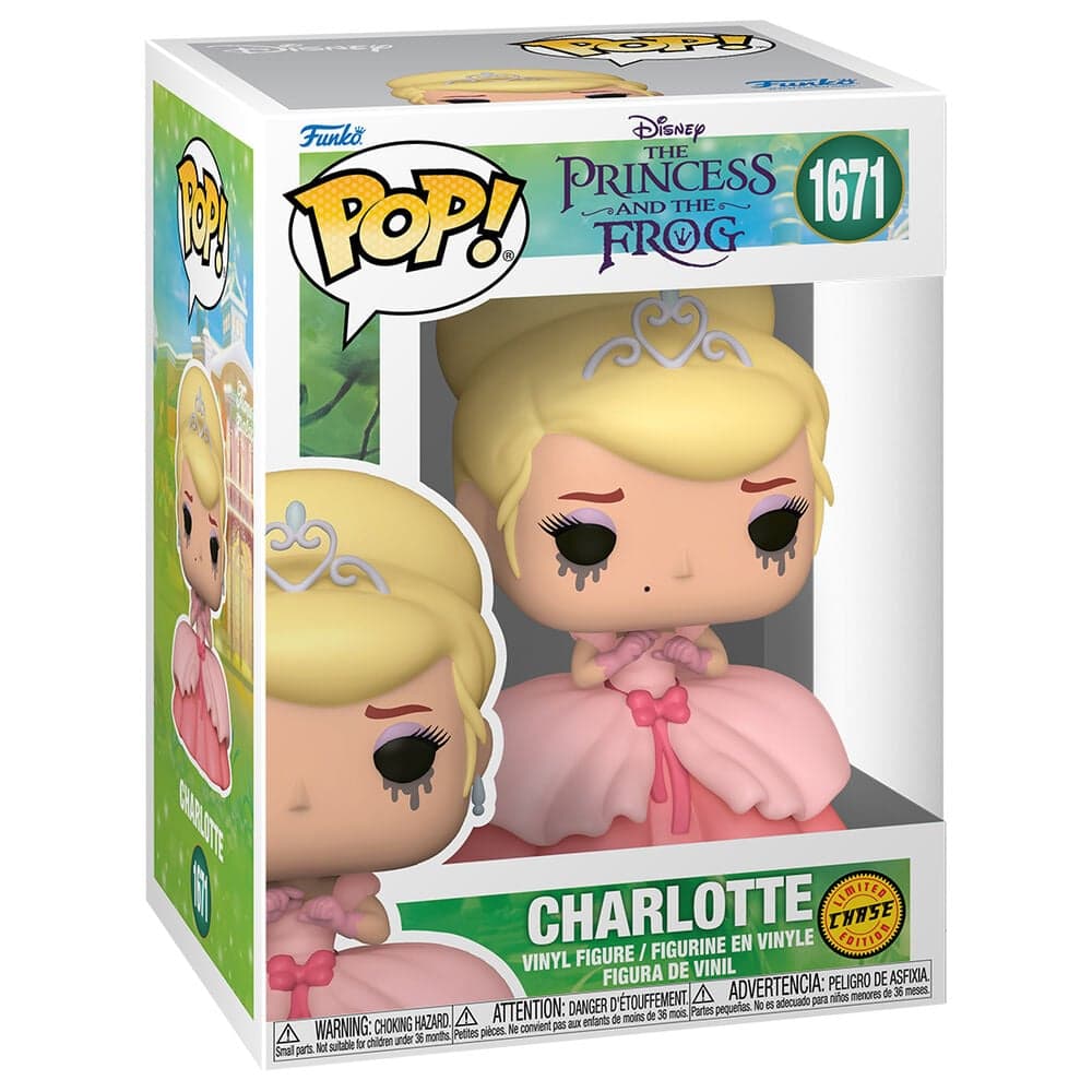 Figura POP Disney Tiana y el Sapo Charlotte Chase
