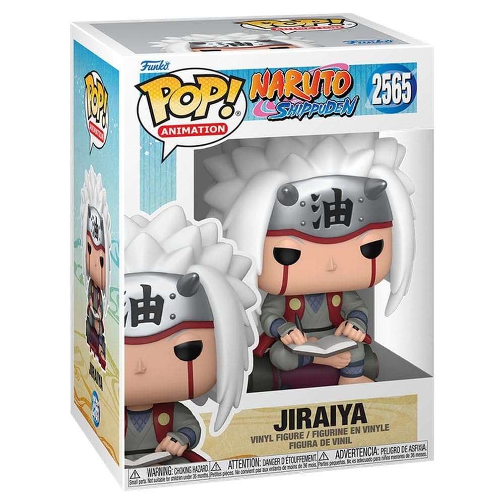 Figura POP Naruto Shippuden Jiraiya Reading Book