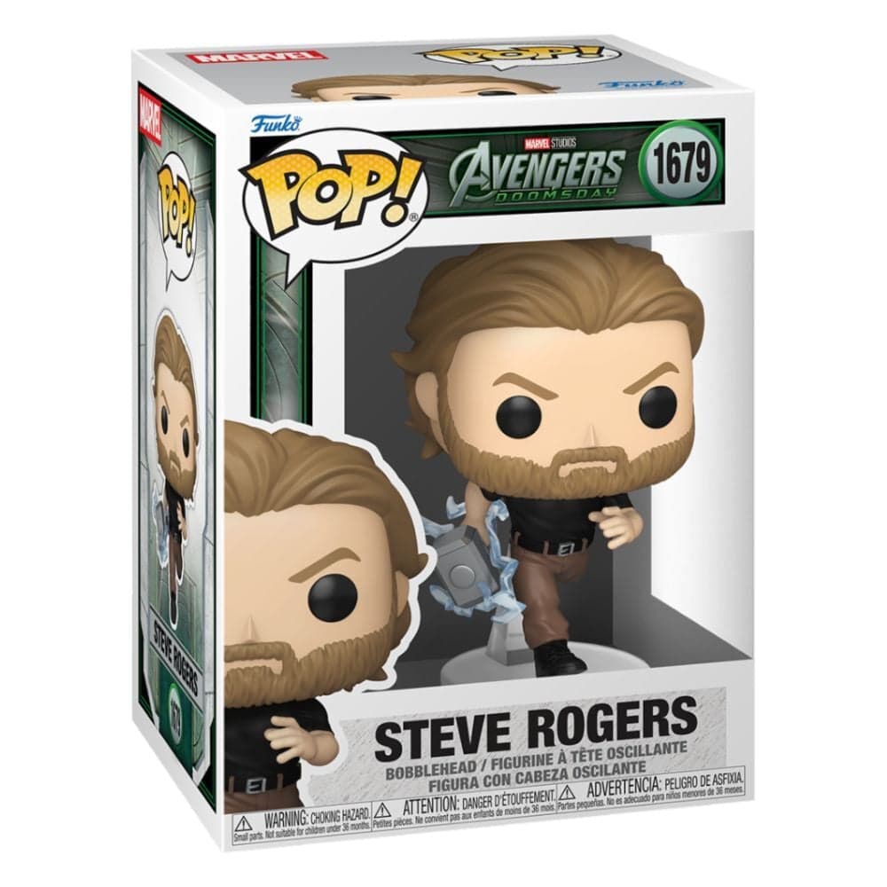 Figura POP Marvel Studios Avengers Doomsday Steve Rogers