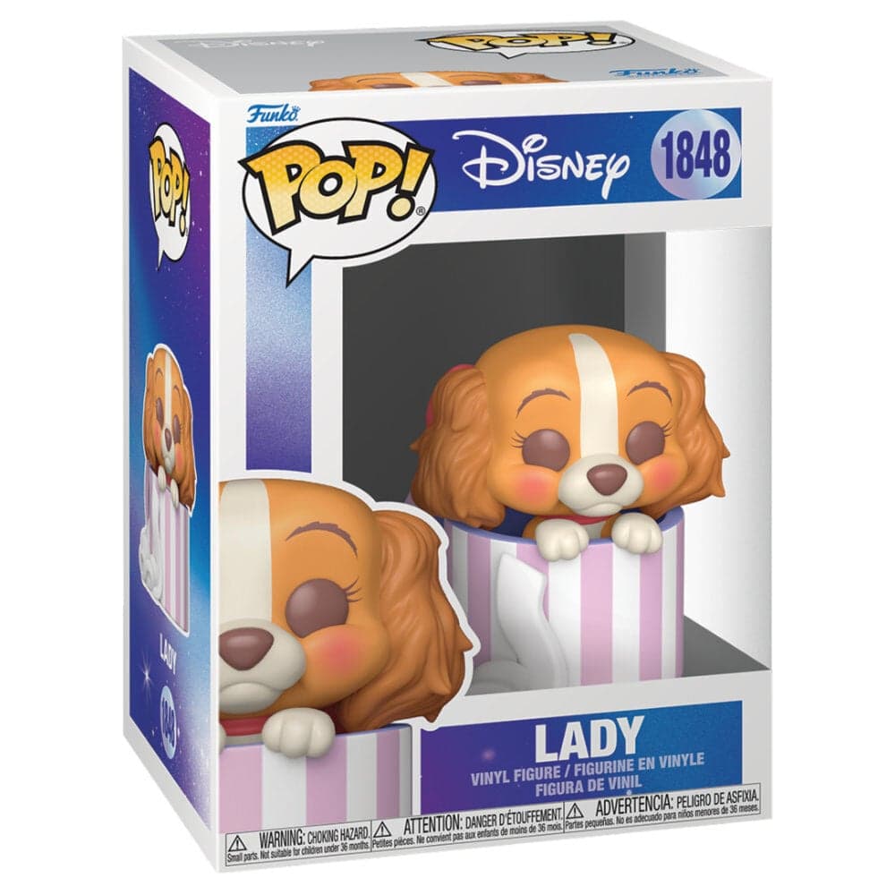 Figura POP Disney La Dama y el Vagabundo Lady