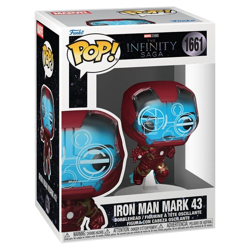 Figura POP Marvel Studios The Infinity Saga Iron Man Mark 43