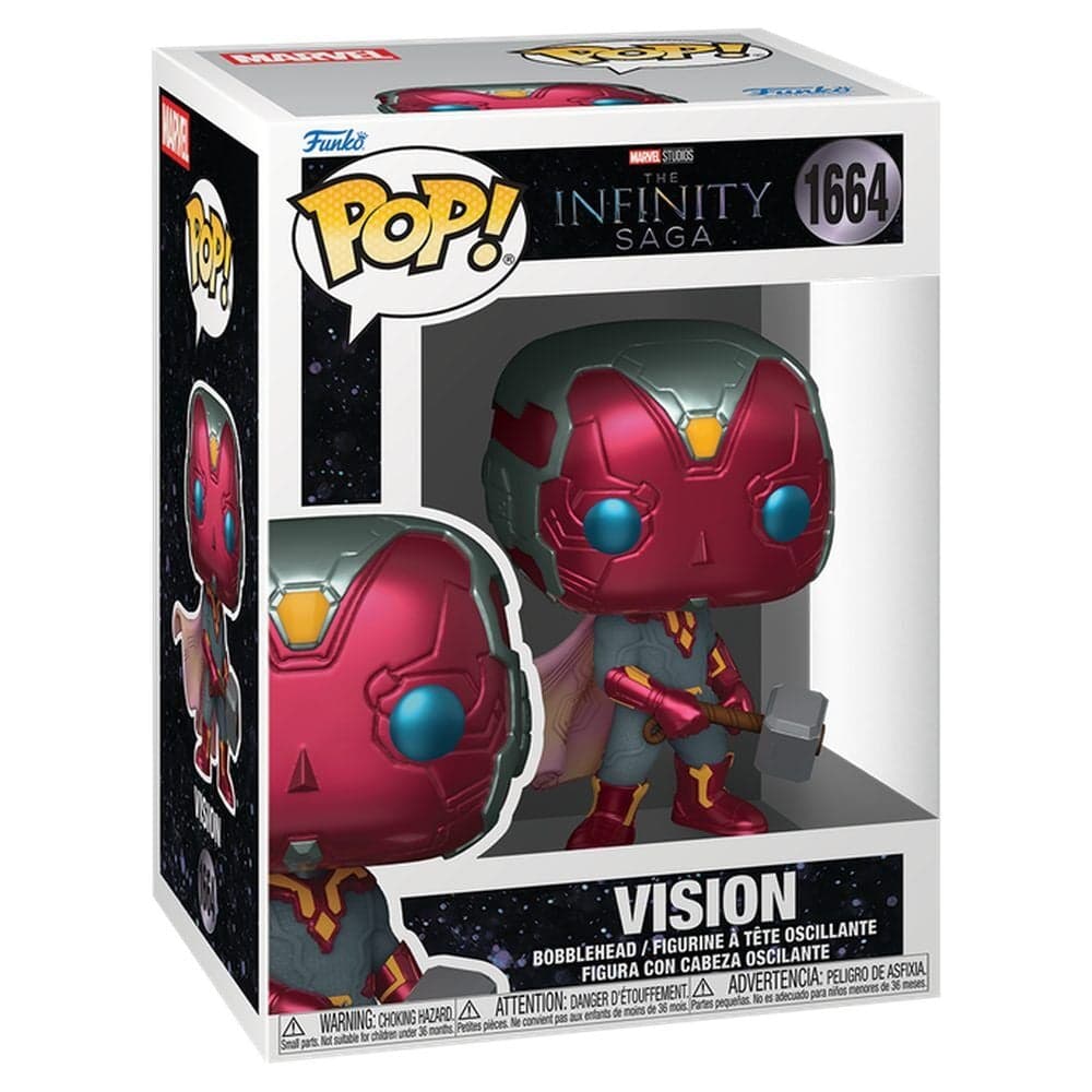 Figura POP Marvel Studios The Infinity Saga Vision with Mjolnir
